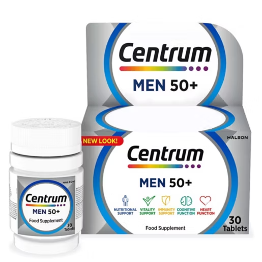 Centrum Men 50+ Multivitamins & Minerals, 30 Tablets
